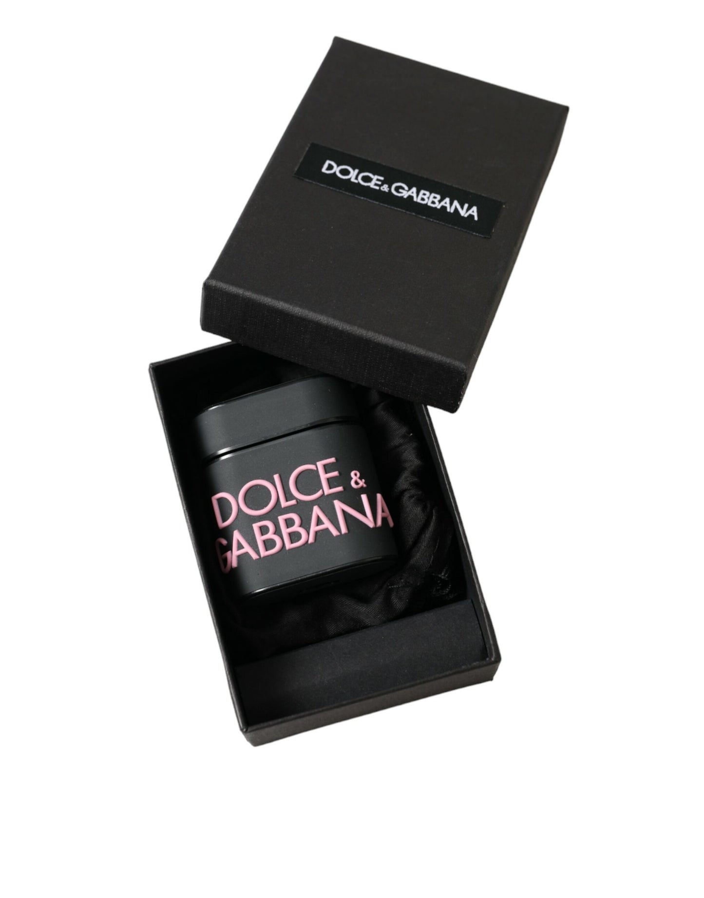 Елегантний двоколірний шкіряний футляр для Airpods Dolce &amp; Gabbana
