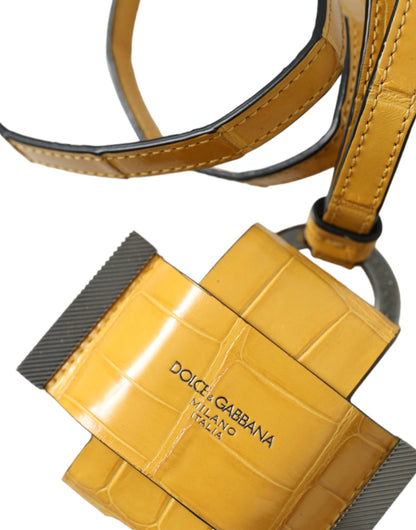 Вишукана ключниця зі шкіри алігатора Dolce &amp; Gabbana