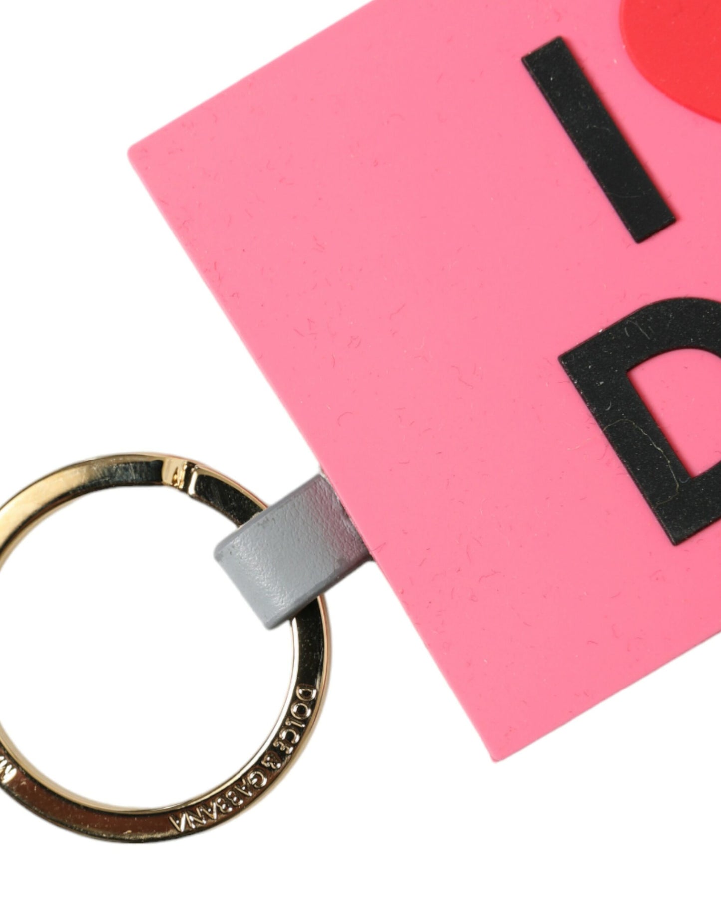 Чохол-тримач для ключів Dolce &amp; Gabbana Chic Trifold Gold &amp; Pink