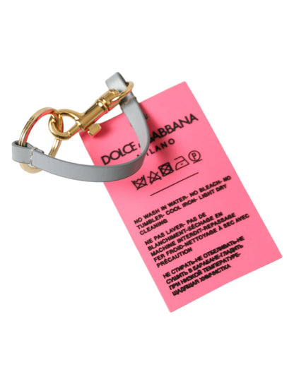 Чохол-тримач для ключів Dolce &amp; Gabbana Chic Trifold Gold &amp; Pink