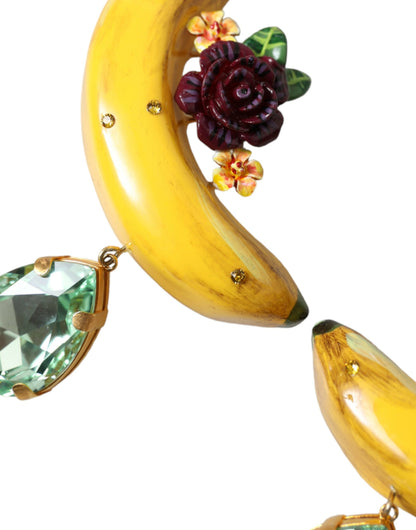 Шикарні висячі сережки-банани Dolce &amp; Gabbana