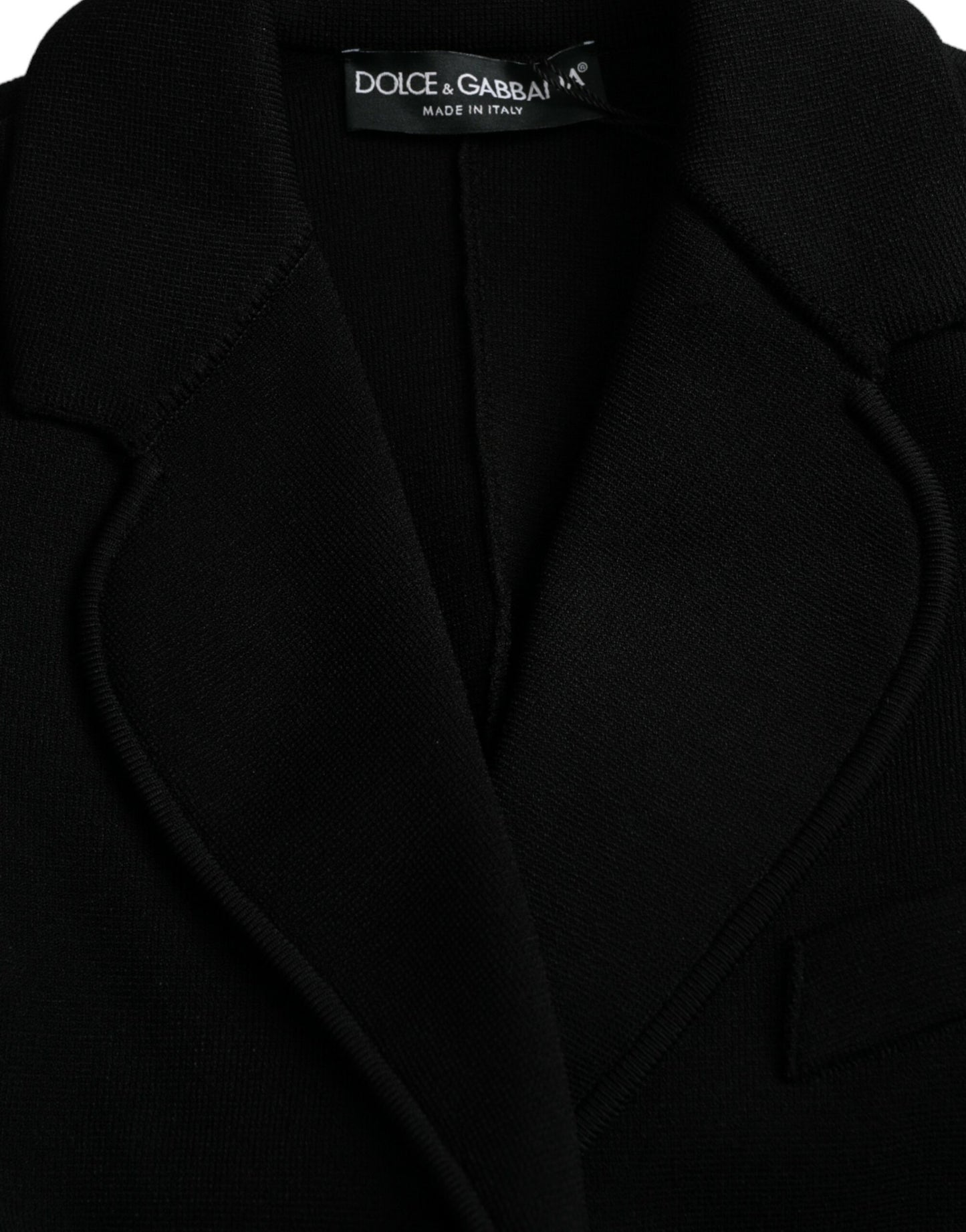 Жіночий елегантний чорний дизайнерський піджак Dolce &amp; Gabbana