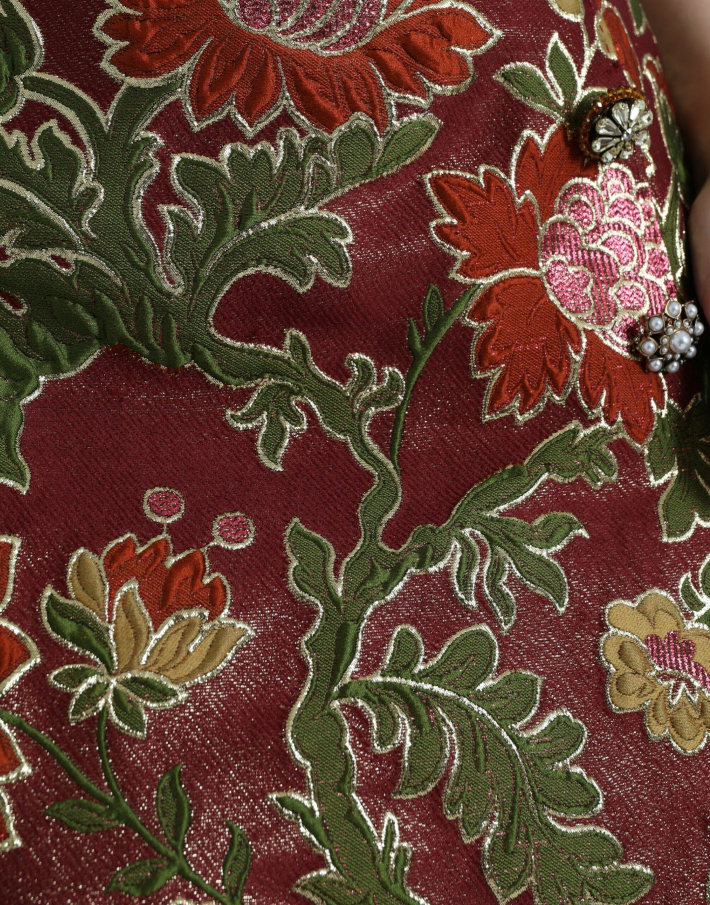 Міні-спідниця Dolce &amp; Gabbana з квітковим квітковим кольором
