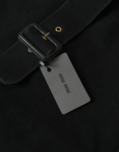 Чорна джинсова сумка Miu Miu Chic для щоденної елегантності