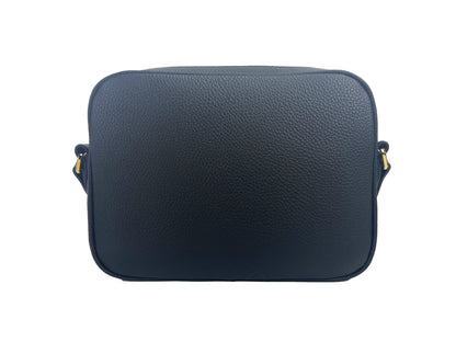 Маленька шкіряна сумка з логотипом Burberry Camera Crossbody TB