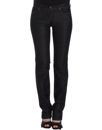 Чорні вузькі джинси Ermanno Scervino Chic