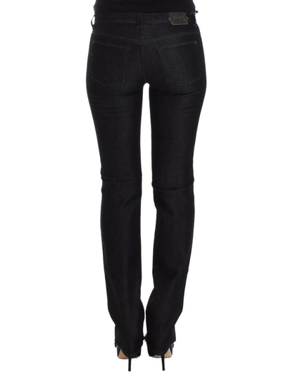 Чорні вузькі джинси Ermanno Scervino Chic