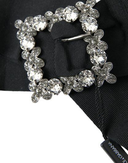 Заколка для волосся Dolce &amp; Gabbana Black Swarovski Crystal Embellished