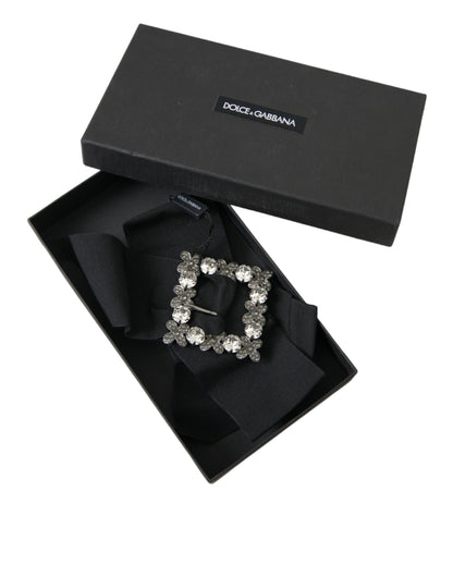 Заколка для волосся Dolce &amp; Gabbana Black Swarovski Crystal Embellished
