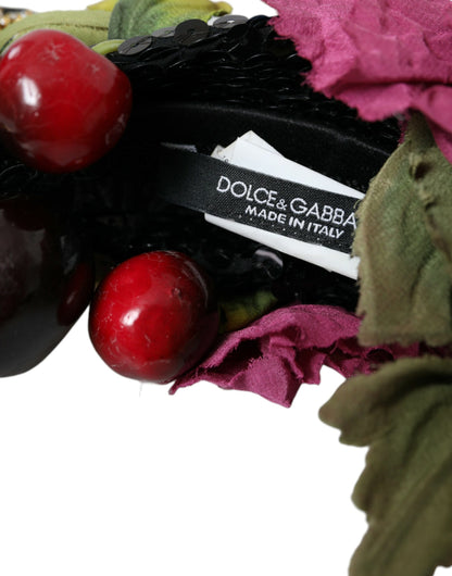 Виразна діадема Dolce &amp; Gabbana з червоним кавуном і вишневим кристалом