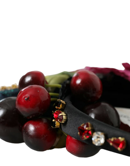Виразна діадема Dolce &amp; Gabbana з червоним кавуном і вишневим кристалом