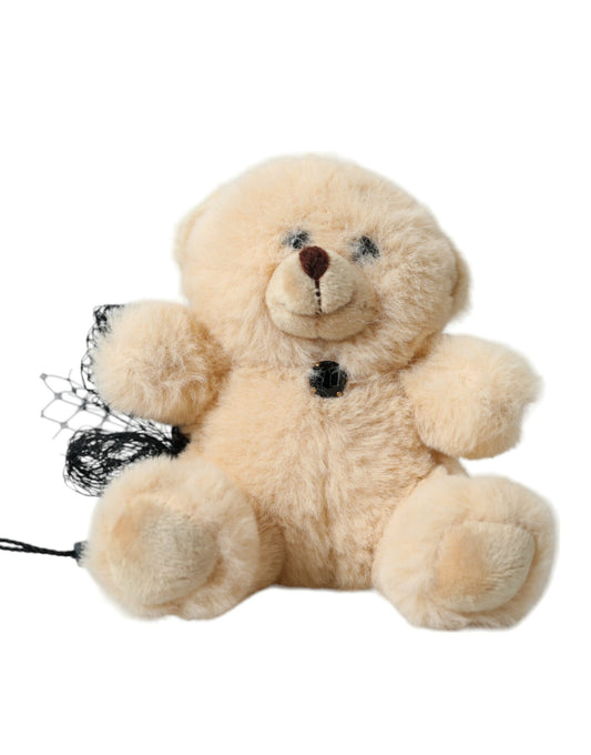 Заколка для волосся Dolce &amp; Gabbana Beige Teddy Bear Mesh Net Band Hair Hair