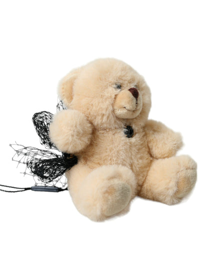 Заколка для волосся Dolce &amp; Gabbana Beige Teddy Bear Mesh Net Band Hair Hair