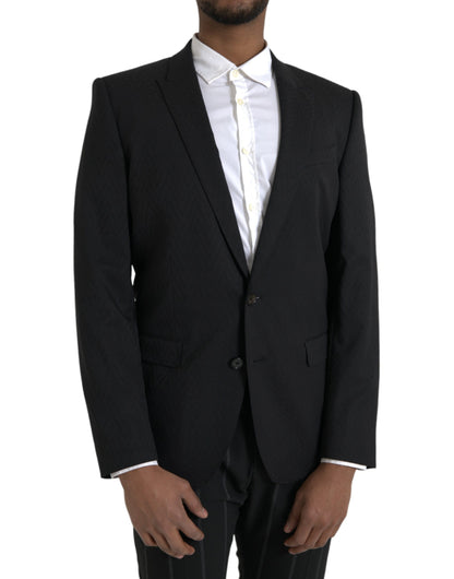 Піджак Dolce &amp; Gabbana Black MARTINI Slim Fit