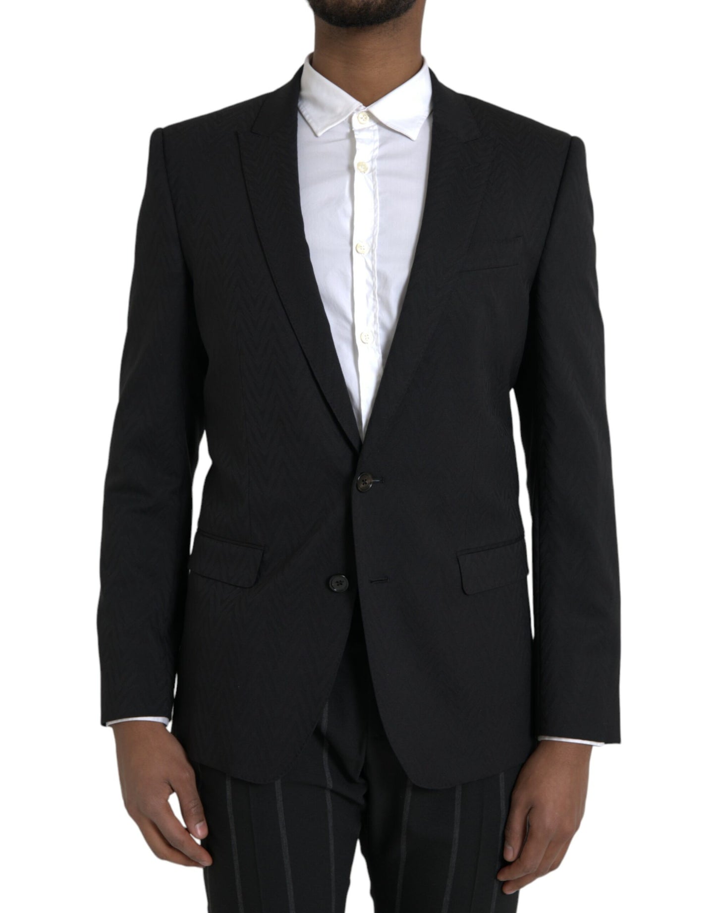 Піджак Dolce &amp; Gabbana Black MARTINI Slim Fit