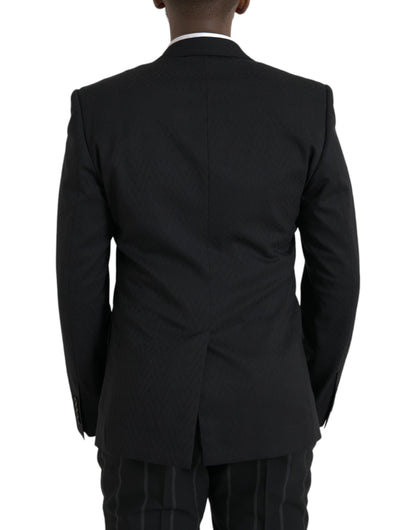 Піджак Dolce &amp; Gabbana Black MARTINI Slim Fit
