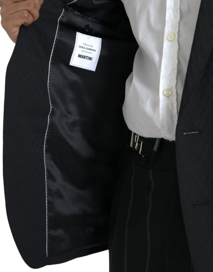 Піджак Dolce &amp; Gabbana Black MARTINI Slim Fit