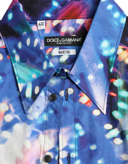Тонка сорочка Dolce &amp; Gabbana Luminarie Slim MARTINI