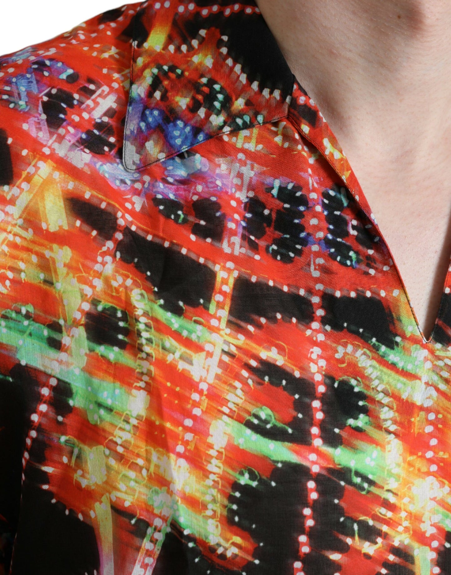 Бавовняна футболка Dolce &amp; Gabbana Multicolor Luminarie Print