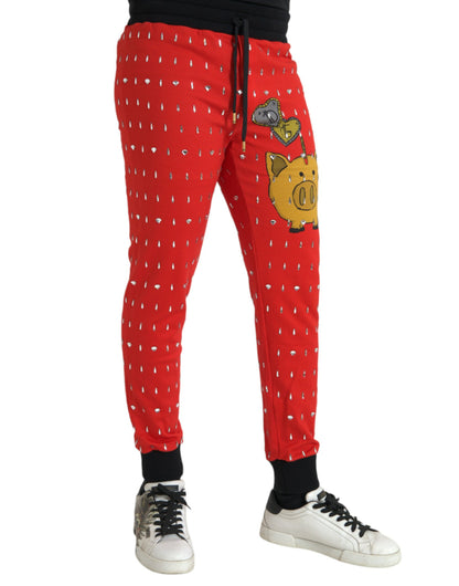 Спортивні брюки Dolce &amp; Gabbana Red Year of the Pig