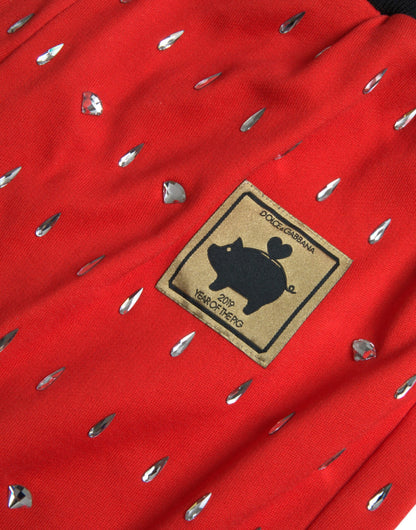 Спортивні брюки Dolce &amp; Gabbana Red Year of the Pig