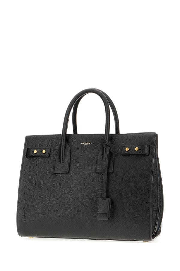 Сумочка Sac De Jour з чорної телячої шкіри Saint Laurent