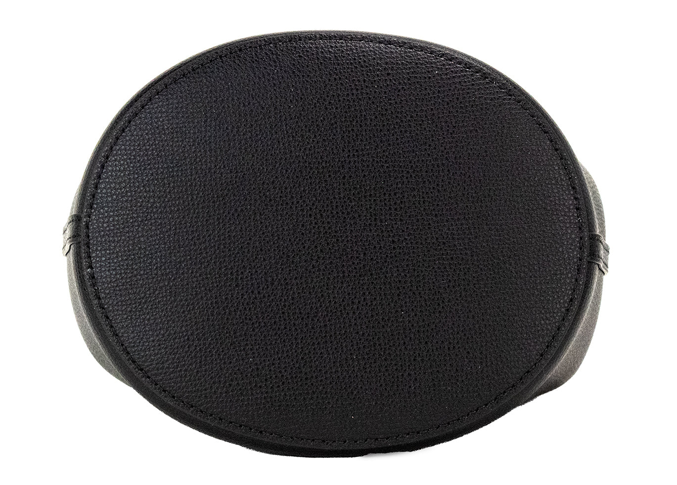 Маленька чорна сумочка Burberry Lorne у клітці Pebble Leather Bucket