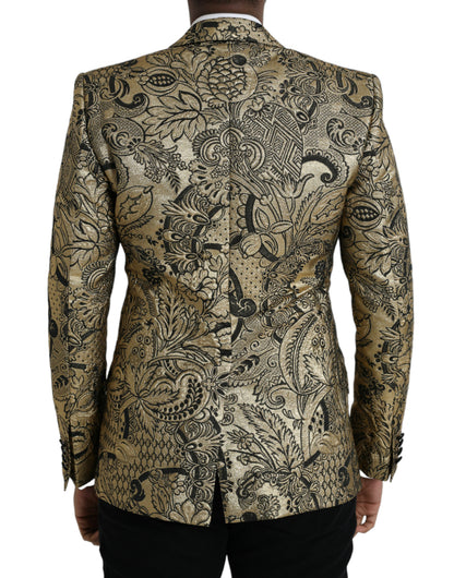 Жакардовий однобортний піджак Dolce &amp; Gabbana Gold SICILIA