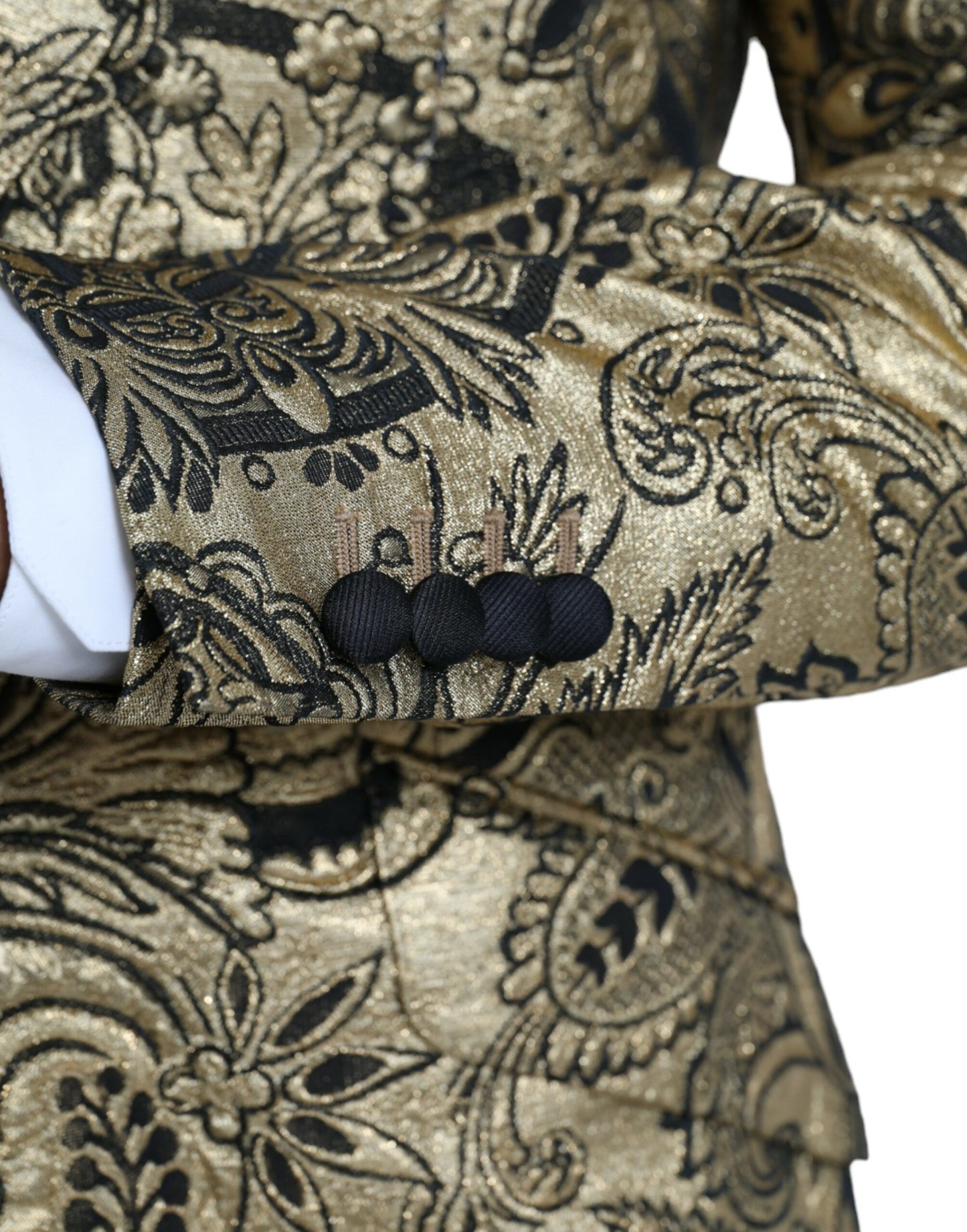 Жакардовий однобортний піджак Dolce &amp; Gabbana Gold SICILIA