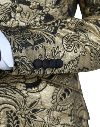 Жакардовий однобортний піджак Dolce &amp; Gabbana Gold SICILIA