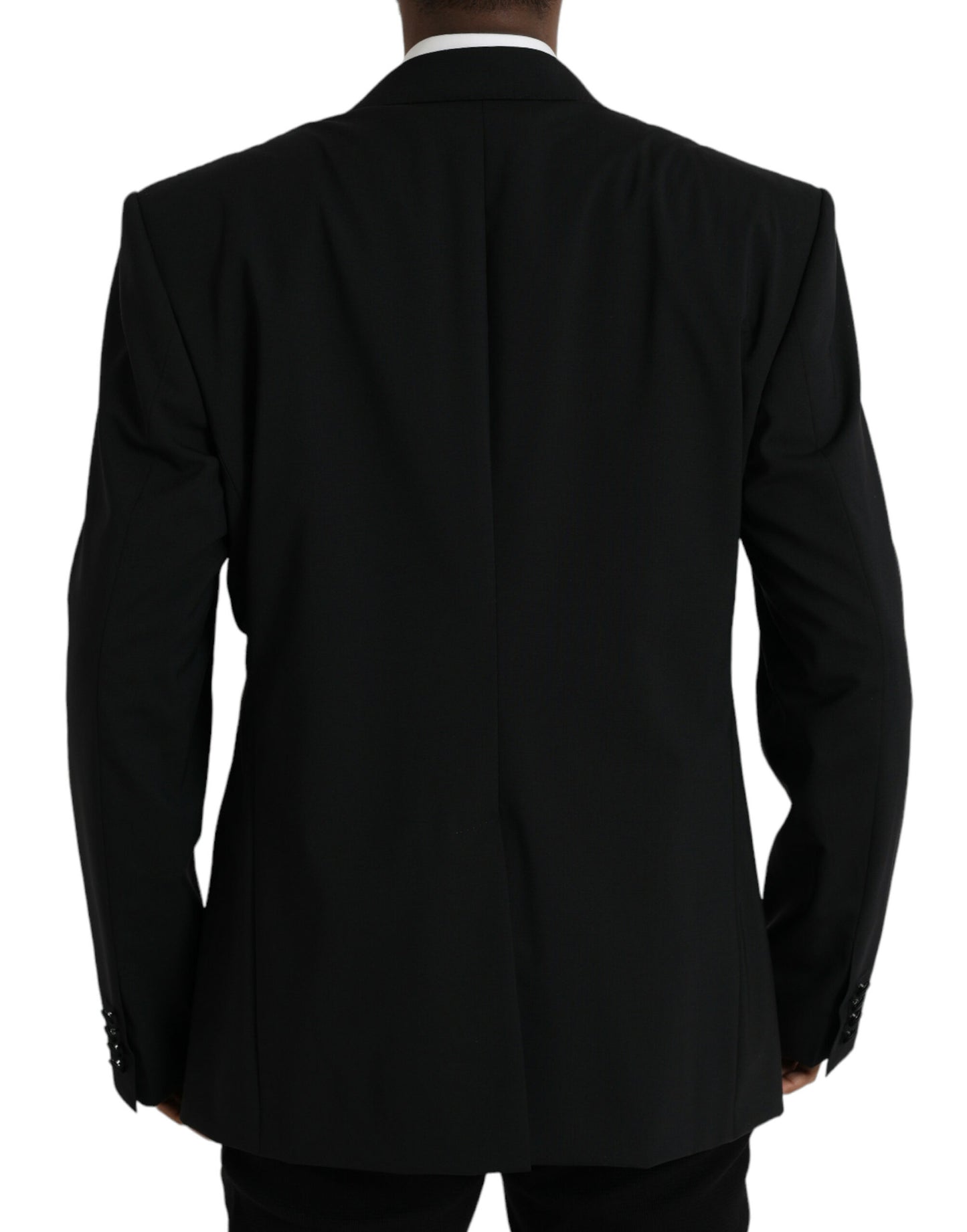 Однобортне пальто Dolce &amp; Gabbana Black SICILIA