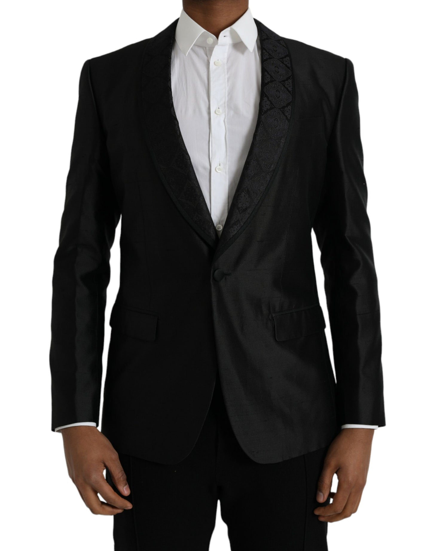 Однобортний піджак Dolce &amp; Gabbana Black MARTINI