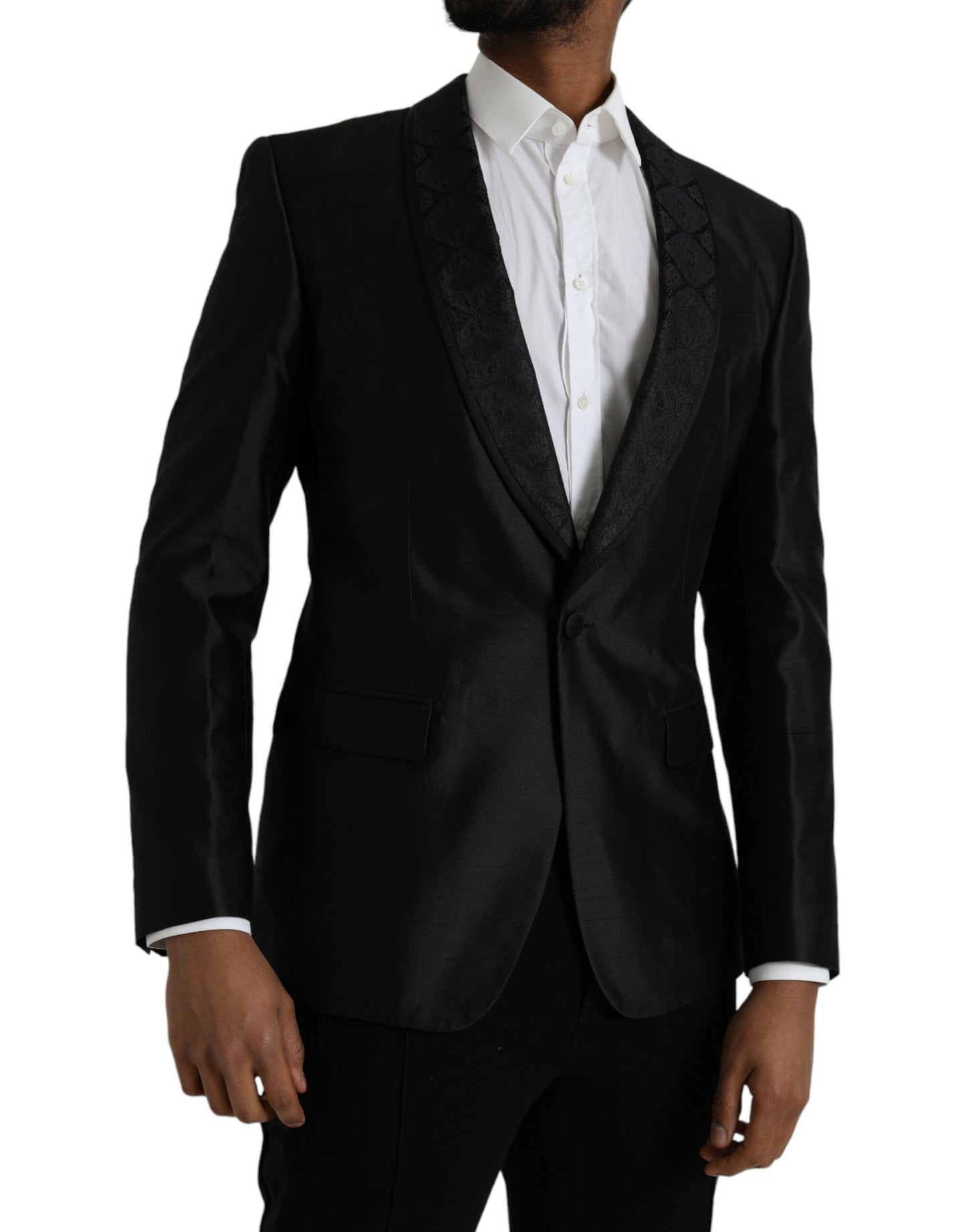 Однобортний піджак Dolce &amp; Gabbana Black MARTINI