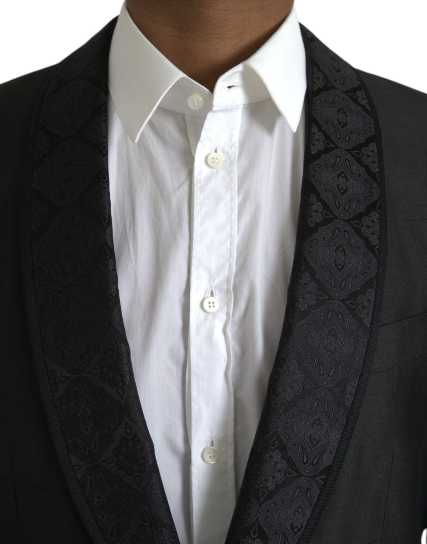 Однобортний піджак Dolce &amp; Gabbana Black MARTINI