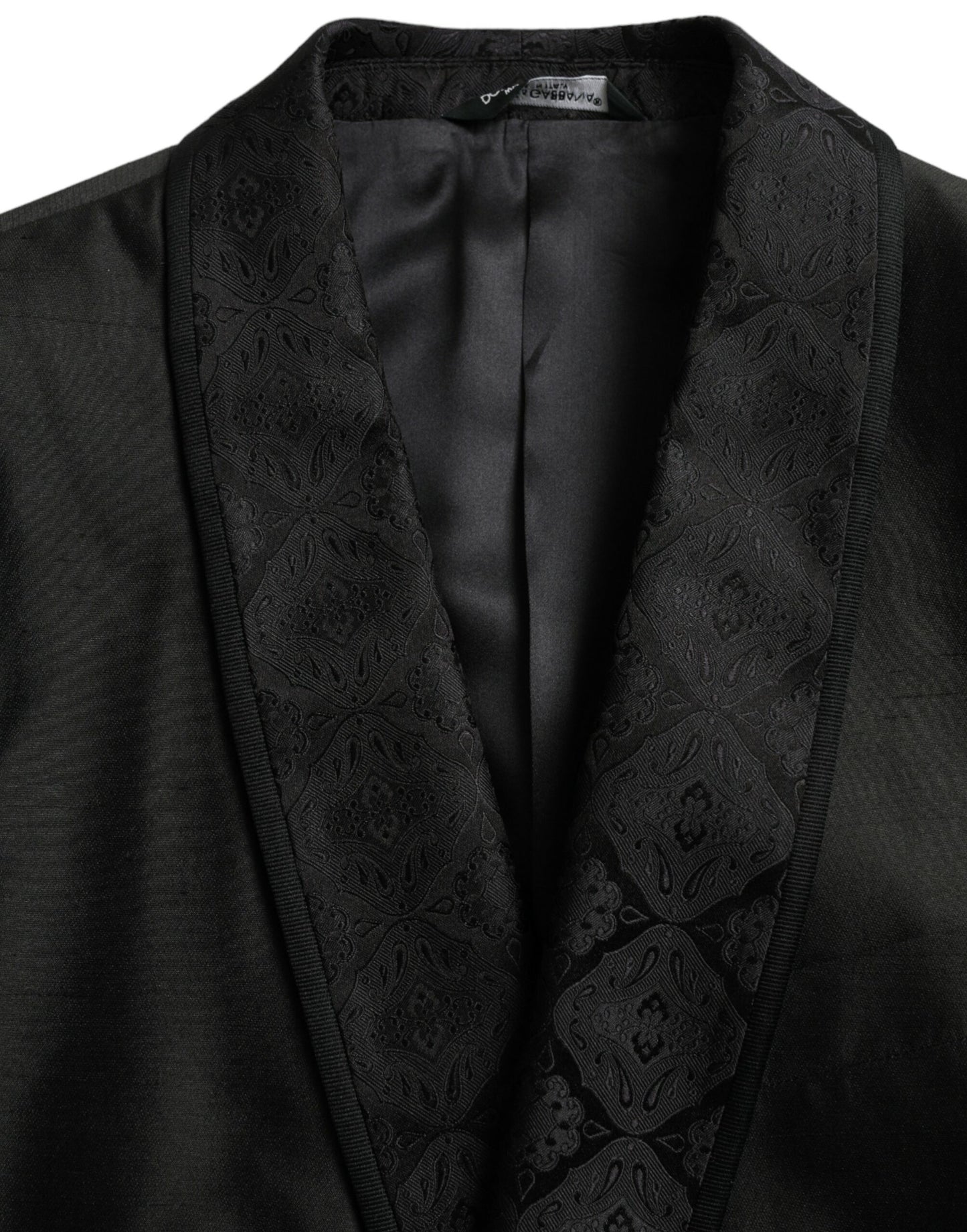 Однобортний піджак Dolce &amp; Gabbana Black MARTINI