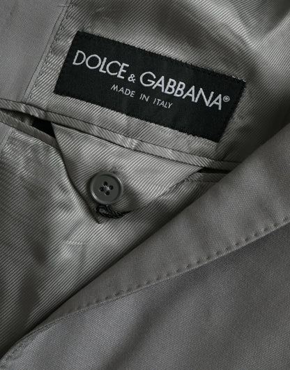 Однобортний піджак Dolce &amp; Gabbana Grey Wool Peak