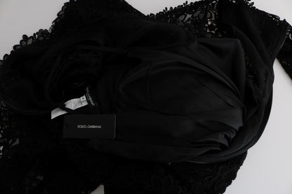 Елегантна чорна сукня-футляр Dolce &amp; Gabbana з шовковою підкладкою