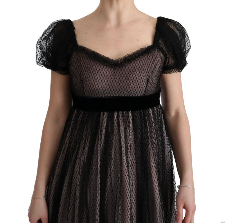 Елегантна довга довга сукня Dolce &amp; Gabbana