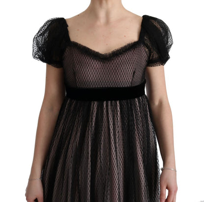 Елегантна довга довга сукня Dolce &amp; Gabbana