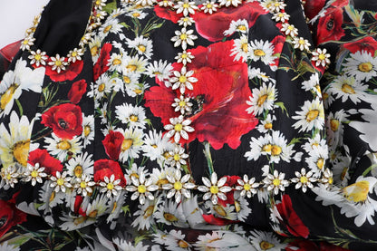 Квіткова максі-сукня Dolce &amp; Gabbana з соняшниковим принтом і кристалами
