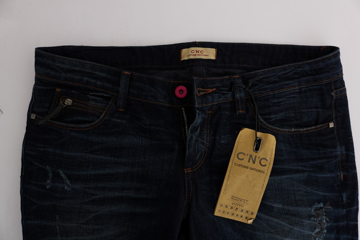 Костюм National Elegant Blue Regular Fit Cotton Jeans