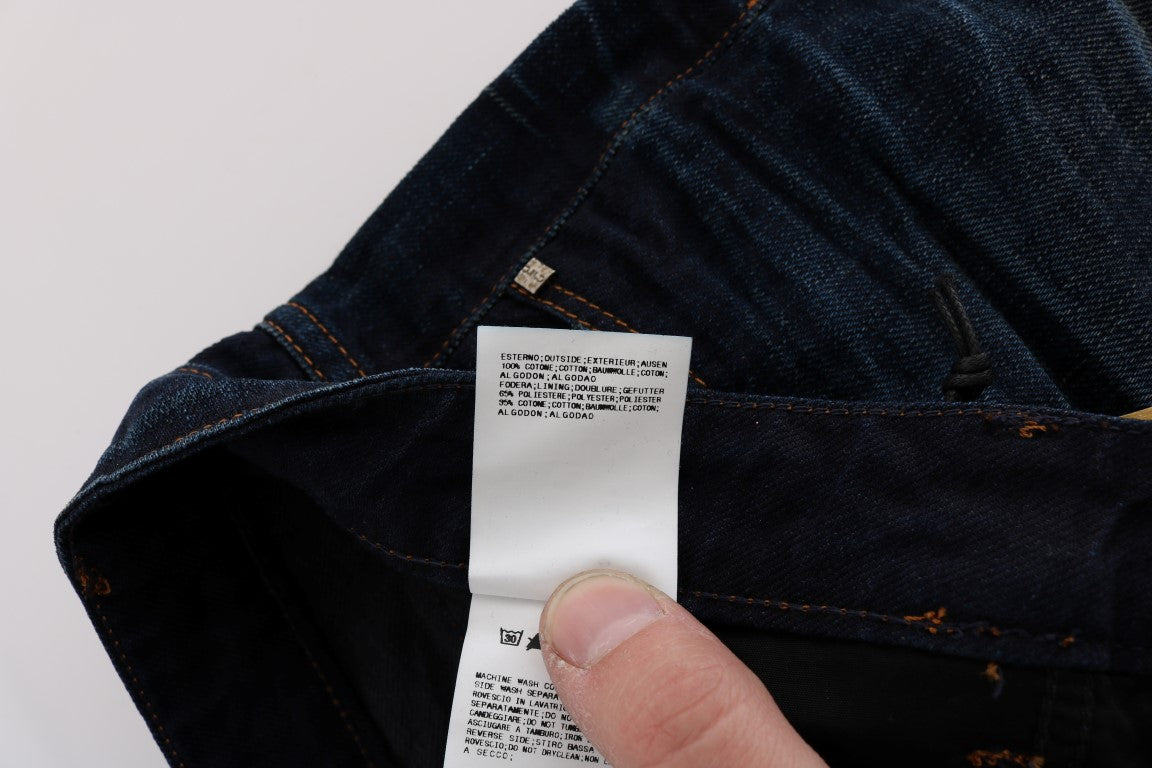 Костюм National Elegant Blue Regular Fit Cotton Jeans