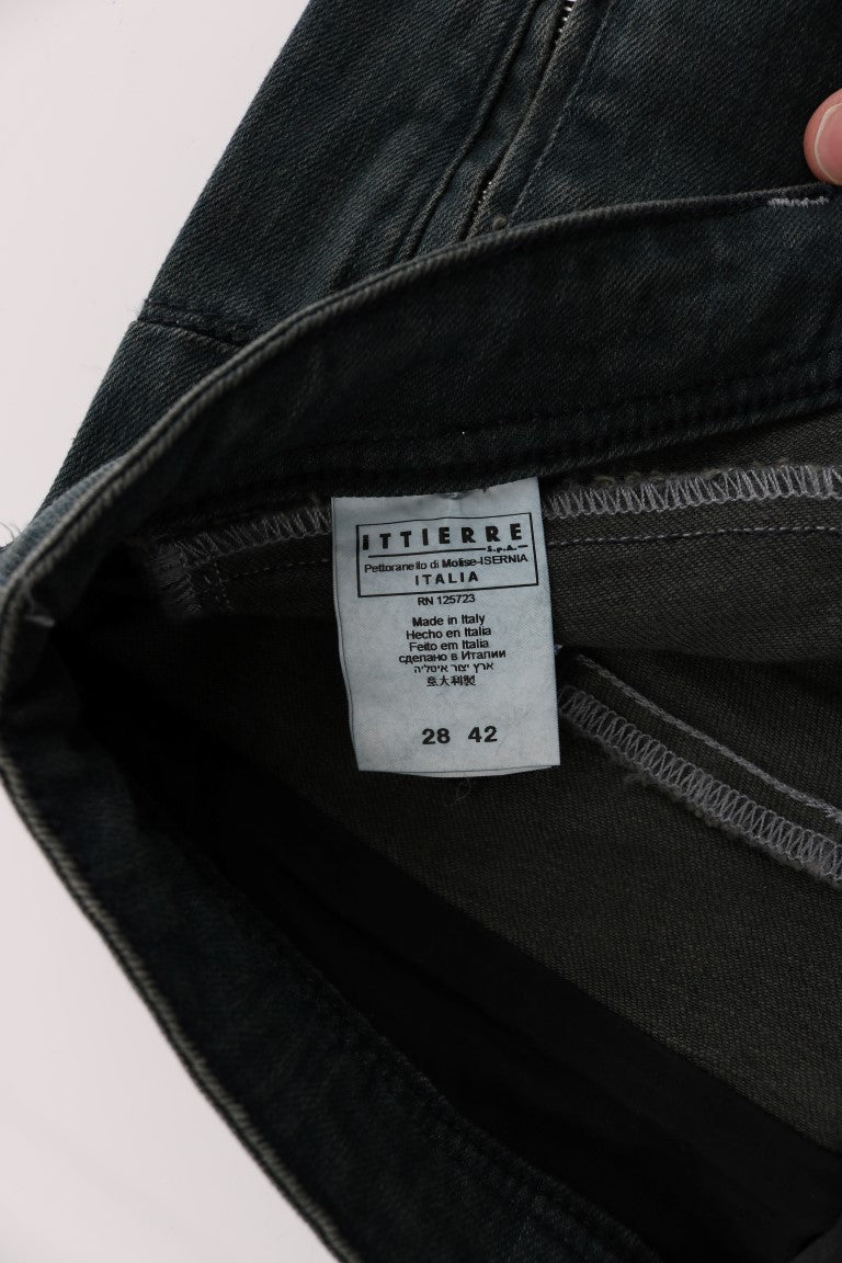 Костюм National Chic Superslim сірі бавовняні джинси