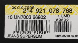 Костюм National Chic Superslim сірі бавовняні джинси