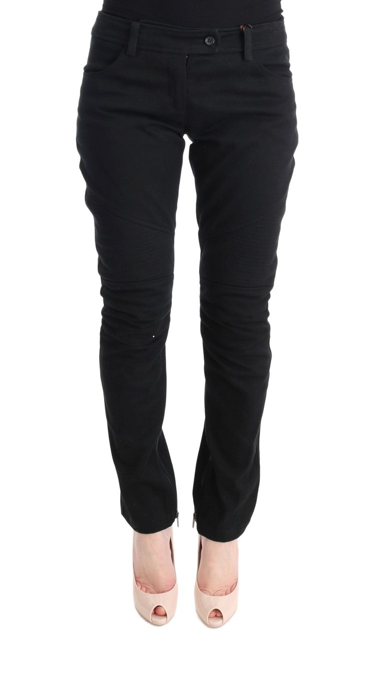 Брюки Ermanno Scervino Chic Black Slim Fit