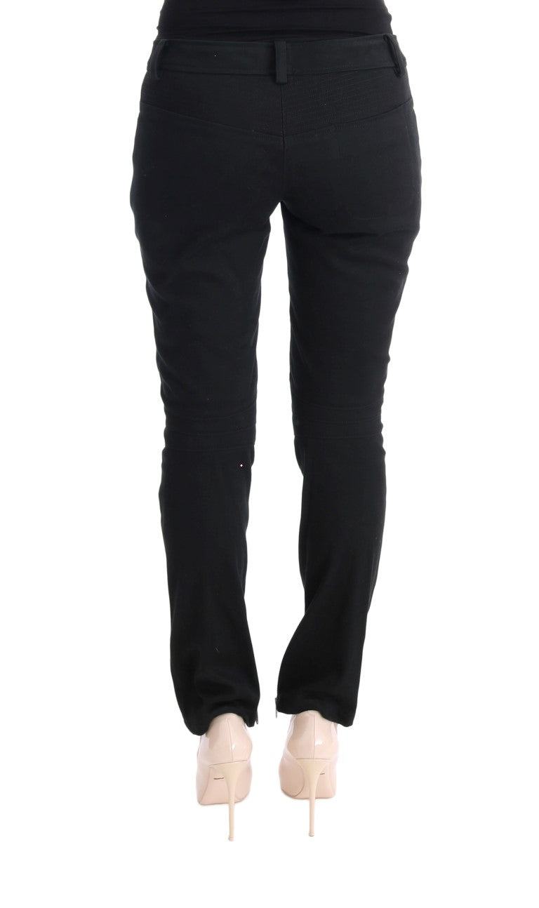 Брюки Ermanno Scervino Chic Black Slim Fit