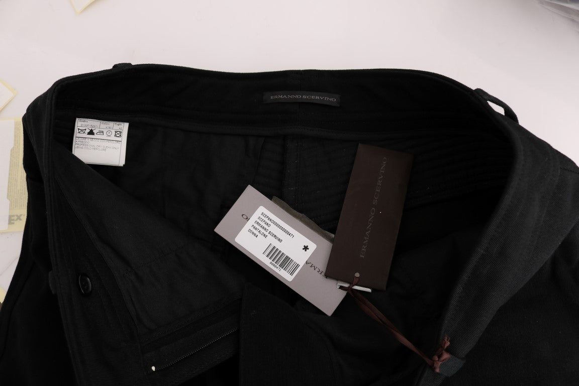 Брюки Ermanno Scervino Chic Black Slim Fit