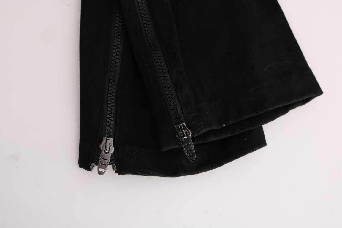 Брюки Ermanno Scervino Chic Black Slim Fit