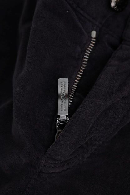 Коричневі укорочені бавовняні штани Ermanno Scervino Chic