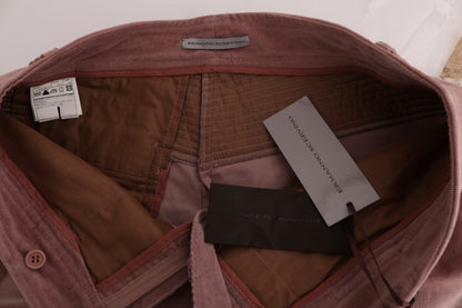 Укорочені рожеві капрі Ermanno Scervino Chic